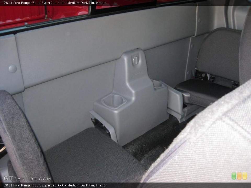 Medium Dark Flint Interior Photo for the 2011 Ford Ranger Sport SuperCab 4x4 #38280248