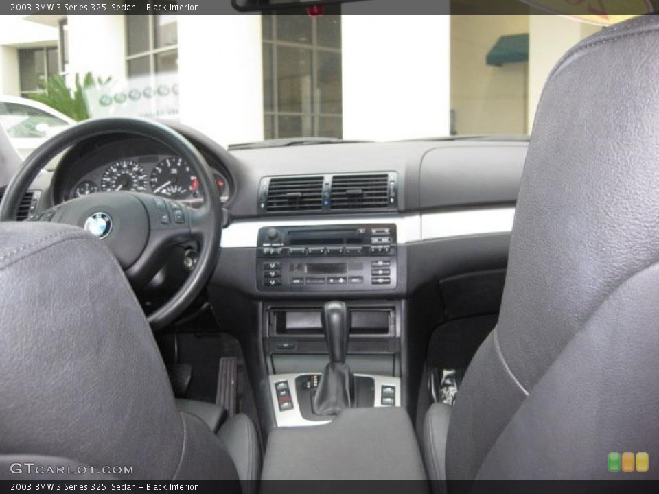 Black Interior Controls for the 2003 BMW 3 Series 325i Sedan #38281148