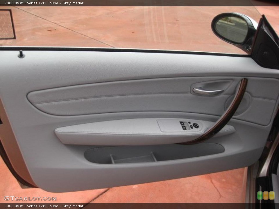 Grey Interior Photo for the 2008 BMW 1 Series 128i Coupe #38281784