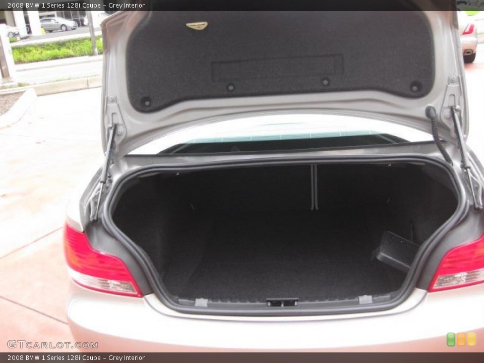 Grey Interior Trunk for the 2008 BMW 1 Series 128i Coupe #38281813