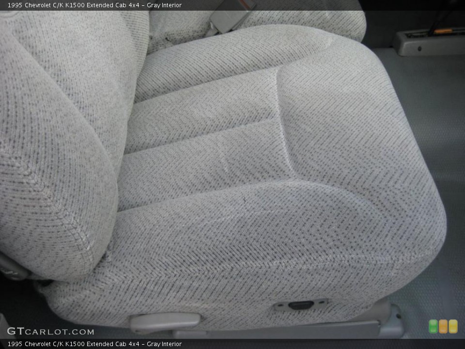 Gray Interior Photo for the 1995 Chevrolet C/K K1500 Extended Cab 4x4 #38282488