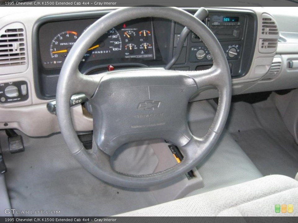 Gray Interior Steering Wheel for the 1995 Chevrolet C/K K1500 Extended Cab 4x4 #38282536