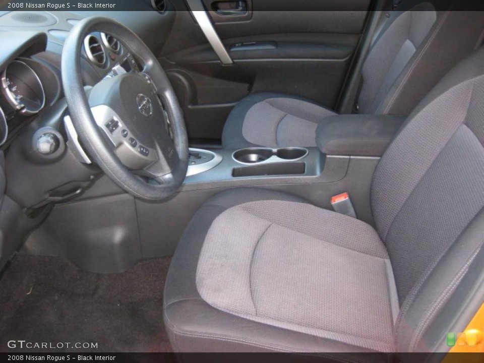 Black Interior Photo for the 2008 Nissan Rogue S #38282628