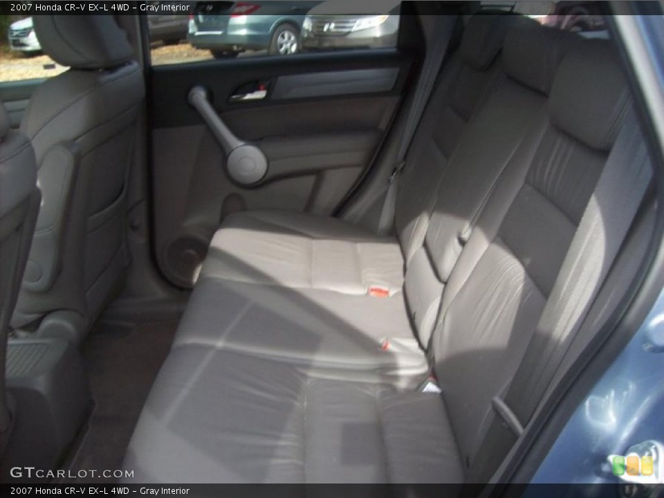 Gray Interior Photo for the 2007 Honda CR-V EX-L 4WD #38283756