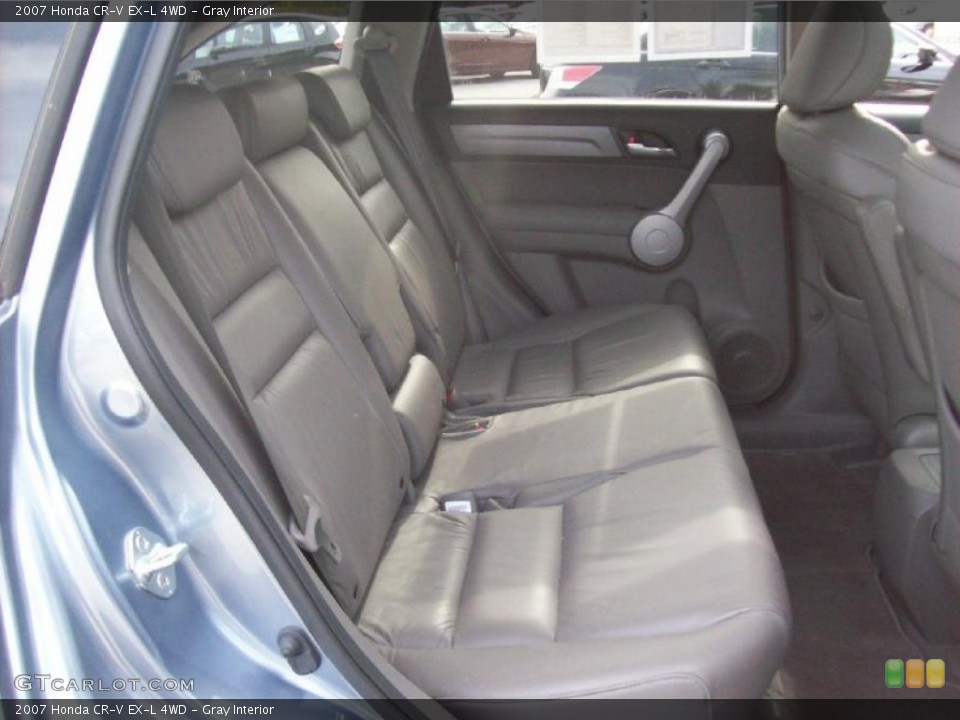 Gray Interior Photo for the 2007 Honda CR-V EX-L 4WD #38283772