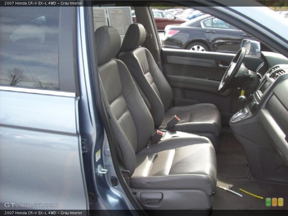Gray Interior Photo for the 2007 Honda CR-V EX-L 4WD #38283788