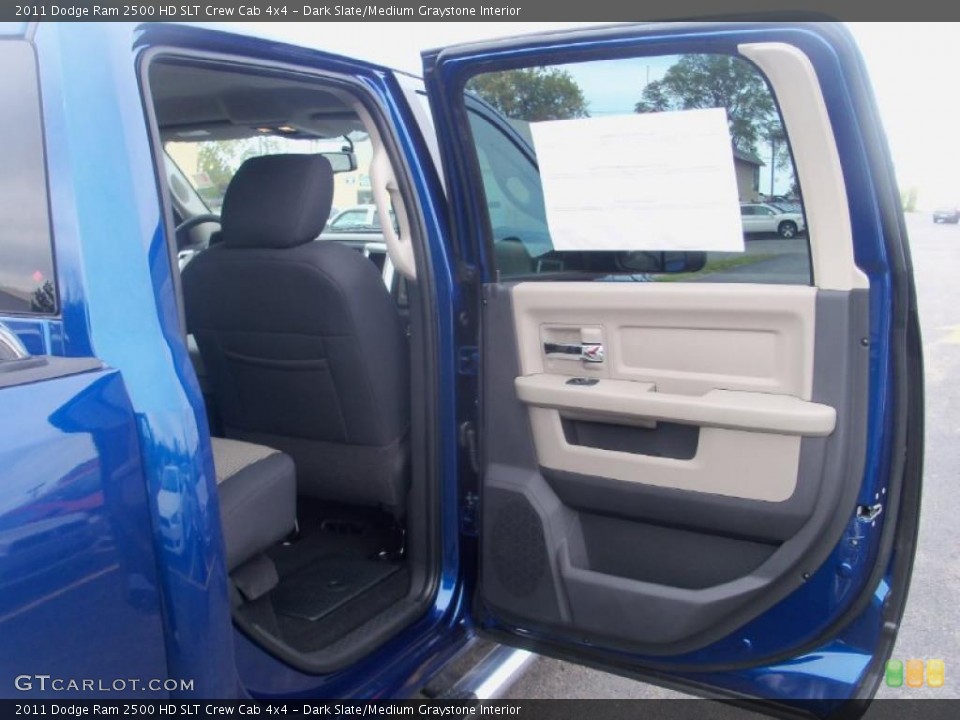 Dark Slate/Medium Graystone Interior Photo for the 2011 Dodge Ram 2500 HD SLT Crew Cab 4x4 #38283880