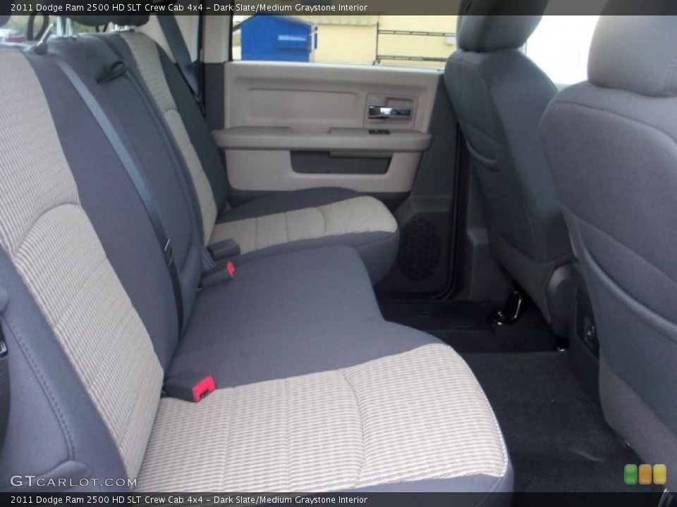 Dark Slate/Medium Graystone Interior Photo for the 2011 Dodge Ram 2500 HD SLT Crew Cab 4x4 #38283896