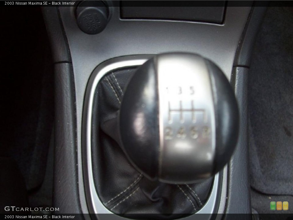 Black Interior Transmission for the 2003 Nissan Maxima SE #38284668