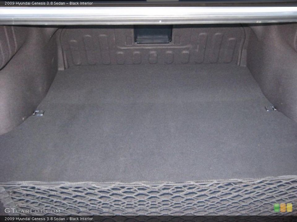 Black Interior Trunk for the 2009 Hyundai Genesis 3.8 Sedan #38285020