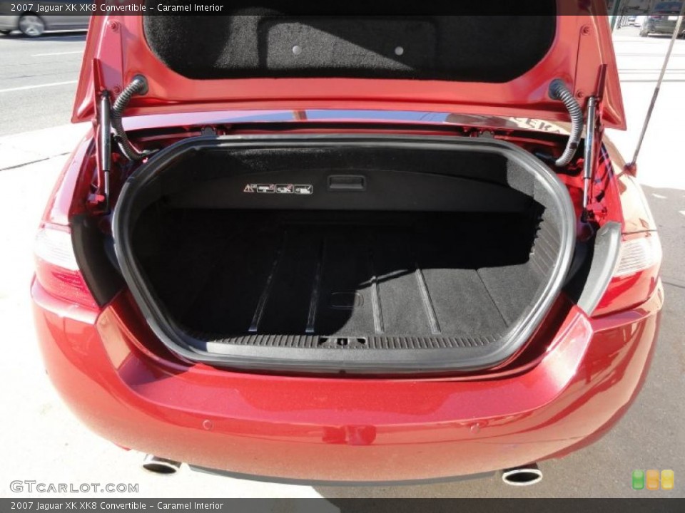 Caramel Interior Trunk for the 2007 Jaguar XK XK8 Convertible #38286912