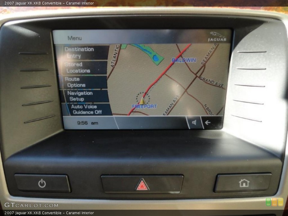 Caramel Interior Navigation for the 2007 Jaguar XK XK8 Convertible #38287212