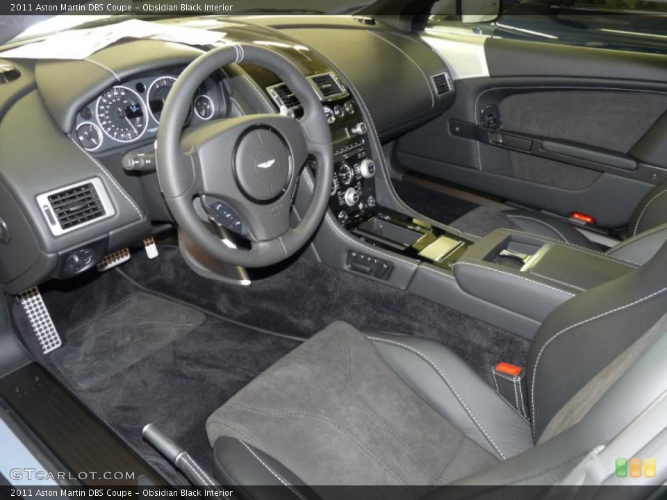 Obsidian Black Interior Dashboard for the 2011 Aston Martin DBS Coupe #38287972