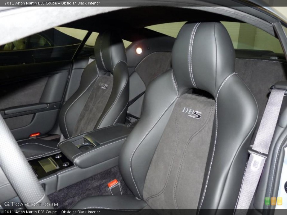 Obsidian Black Interior Photo for the 2011 Aston Martin DBS Coupe #38288008