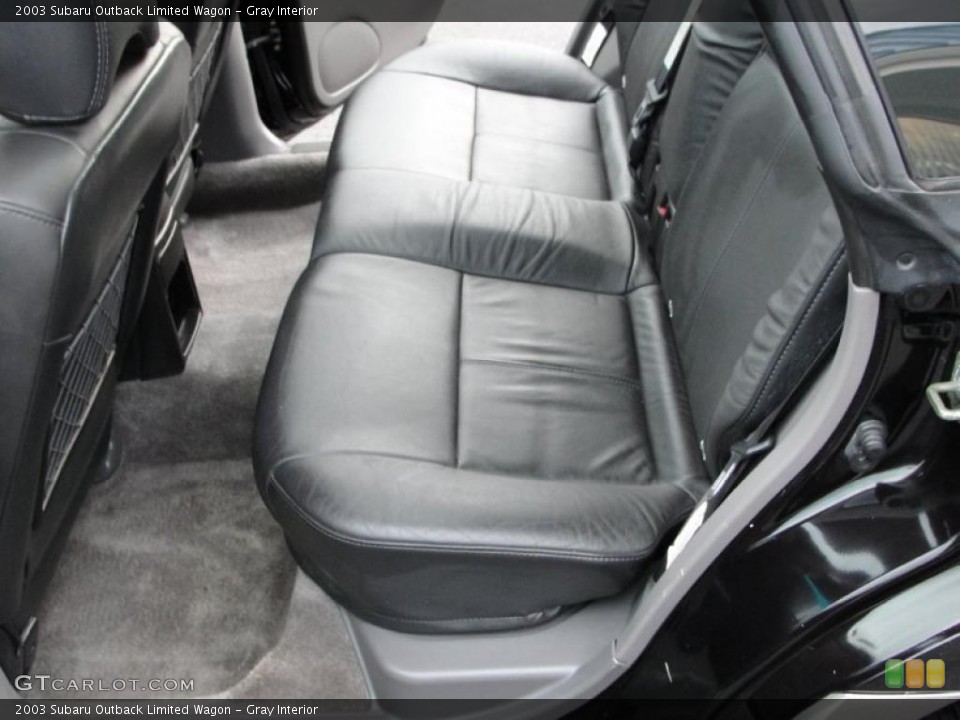 Gray Interior Photo for the 2003 Subaru Outback Limited Wagon #38292753