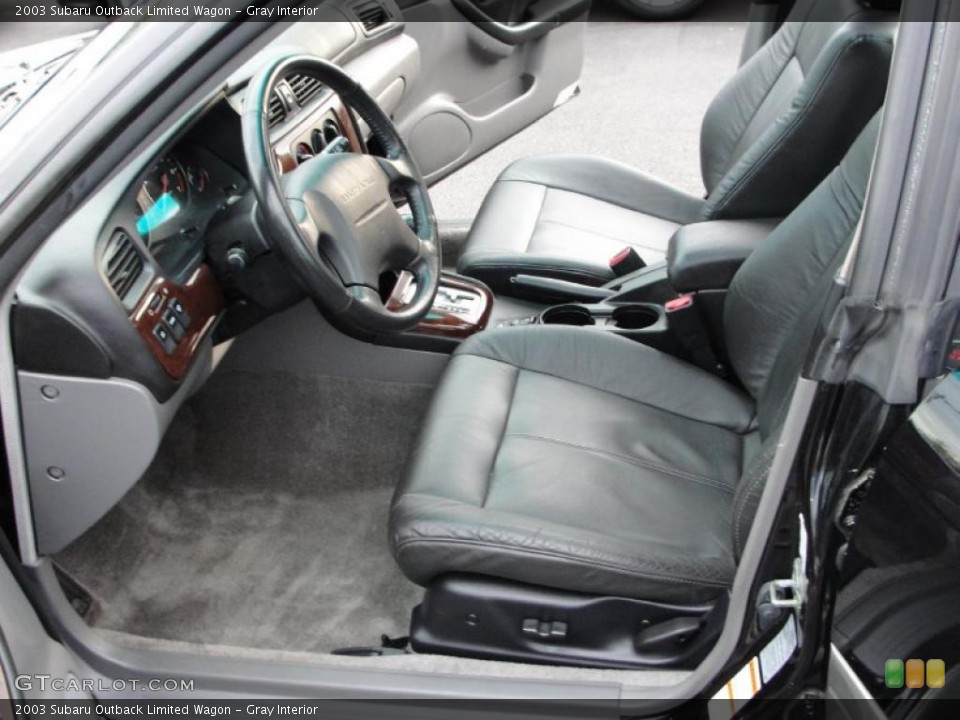 Gray Interior Photo for the 2003 Subaru Outback Limited Wagon #38292769