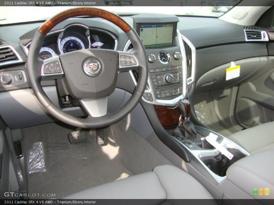 Titanium/Ebony Interior Dashboard for the 2011 Cadillac SRX 4 V6 AWD #38293110