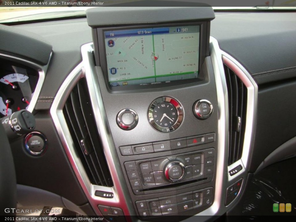 Titanium/Ebony Interior Controls for the 2011 Cadillac SRX 4 V6 AWD #38293242