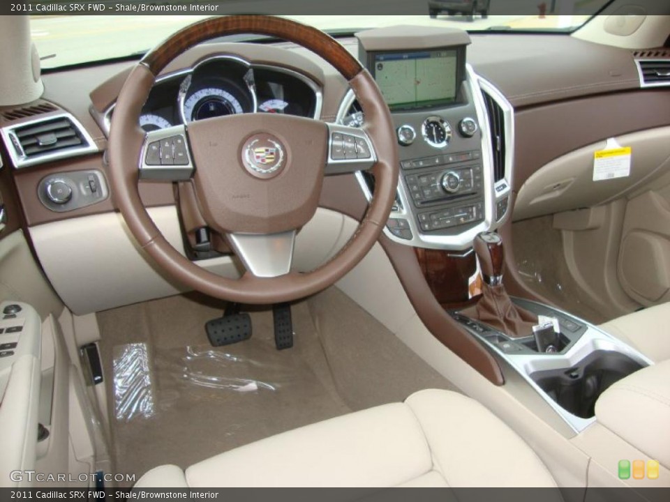 Shale/Brownstone Interior Dashboard for the 2011 Cadillac SRX FWD #38293450