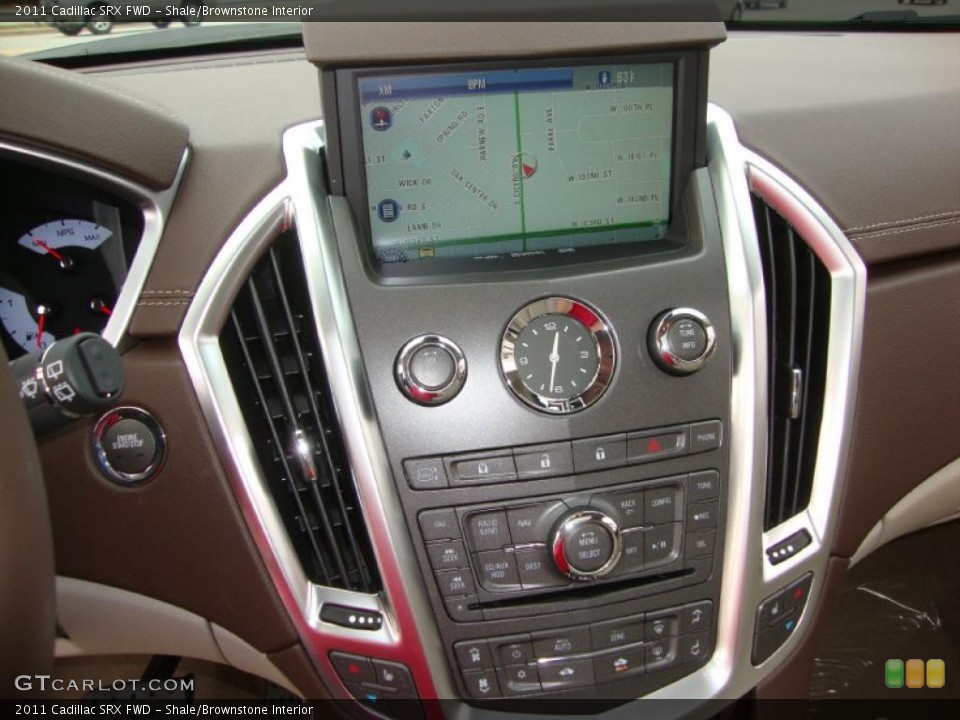 Shale/Brownstone Interior Controls for the 2011 Cadillac SRX FWD #38293554