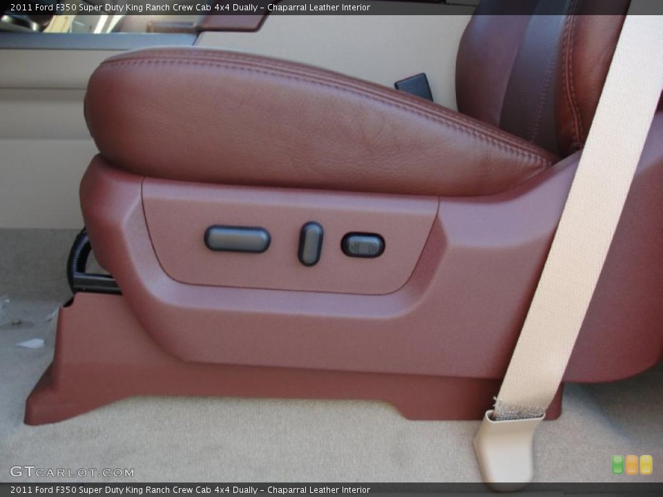 Chaparral Leather Interior Photo for the 2011 Ford F350 Super Duty King Ranch Crew Cab 4x4 Dually #38296179