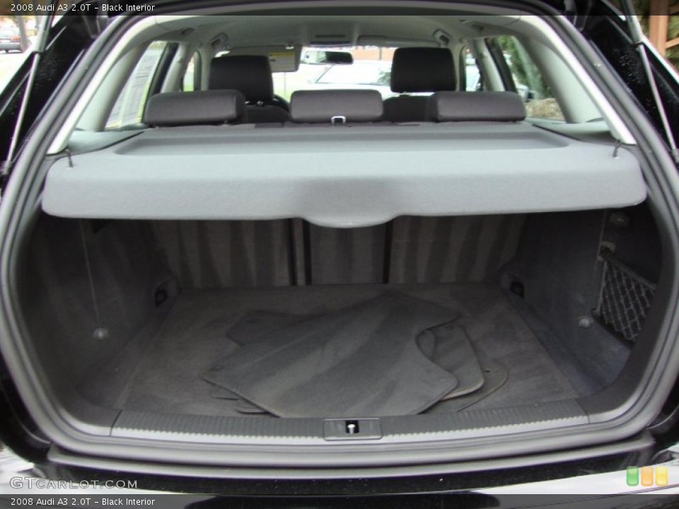 Black Interior Trunk for the 2008 Audi A3 2.0T #38297051