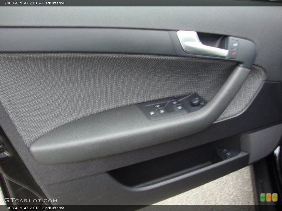 Black Interior Photo for the 2008 Audi A3 2.0T #38297187