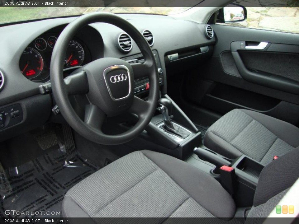 Black Interior Dashboard for the 2008 Audi A3 2.0T #38297203