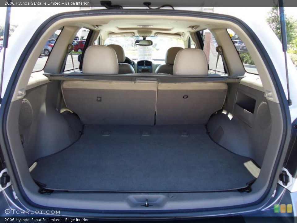 Beige Interior Trunk for the 2006 Hyundai Santa Fe Limited #38297279