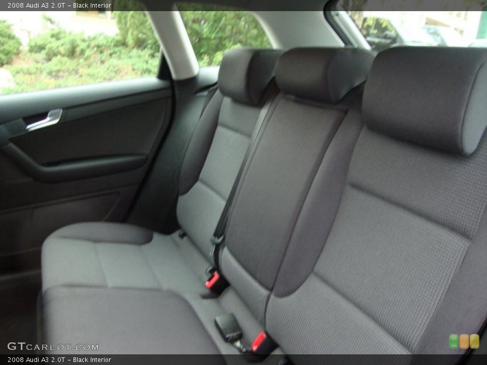 Black Interior Photo for the 2008 Audi A3 2.0T #38297283