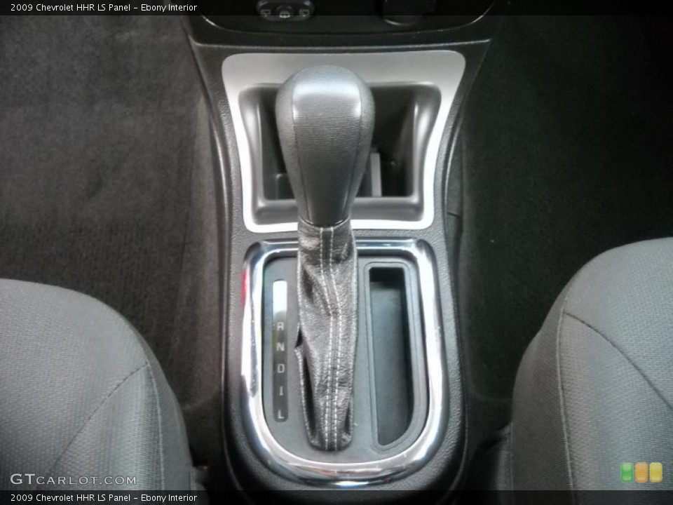 Ebony Interior Transmission for the 2009 Chevrolet HHR LS Panel #38297739