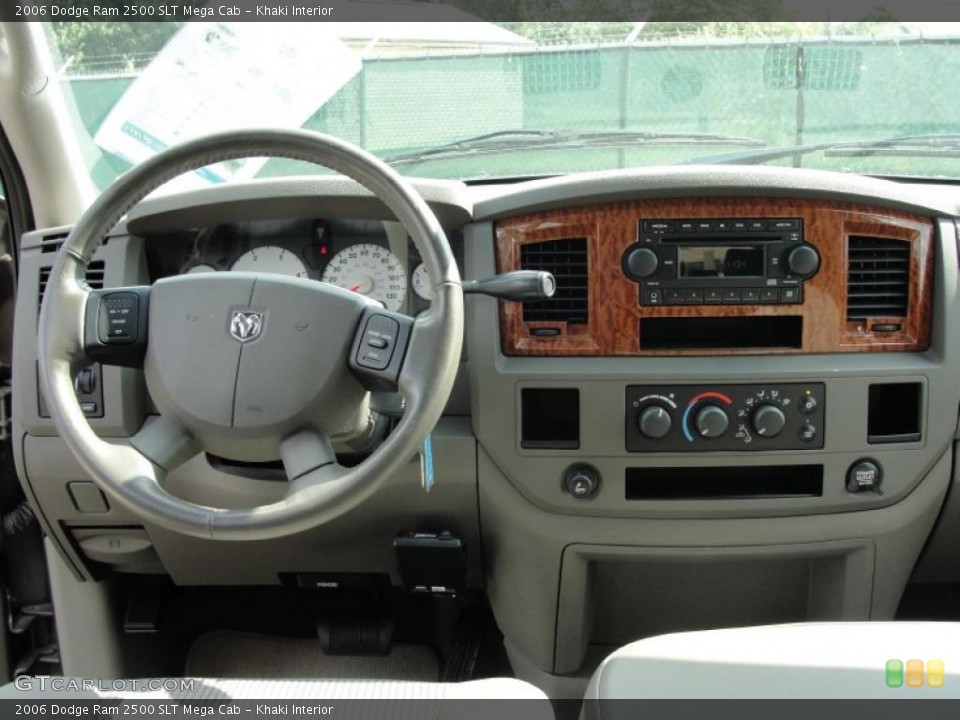 Khaki Interior Dashboard for the 2006 Dodge Ram 2500 SLT Mega Cab #38299171