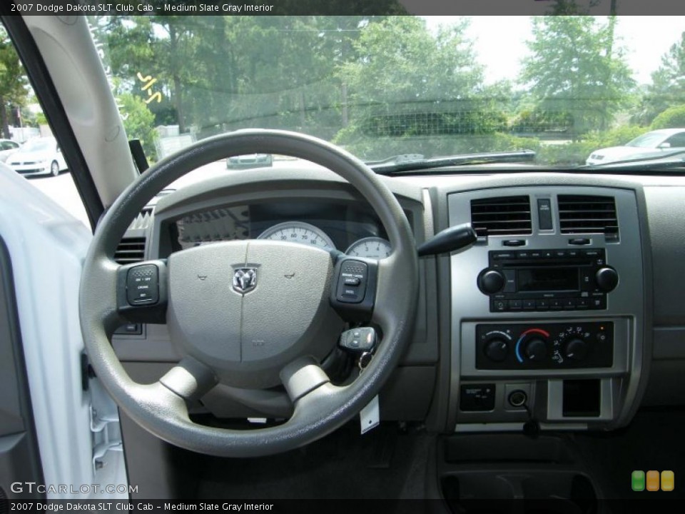 Medium Slate Gray Interior Dashboard for the 2007 Dodge Dakota SLT Club Cab #38299279
