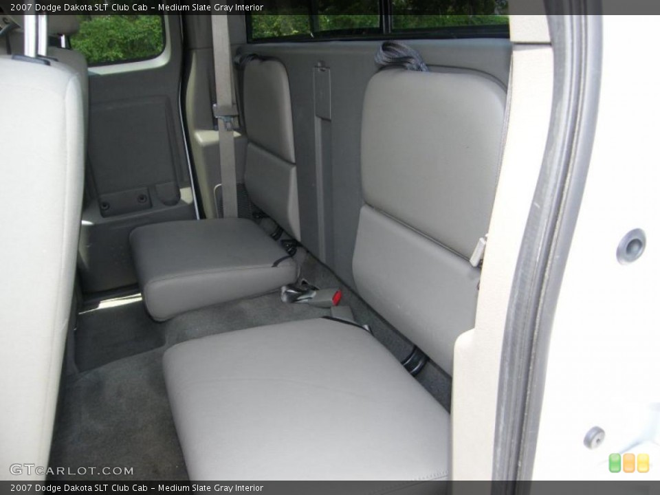 Medium Slate Gray Interior Photo for the 2007 Dodge Dakota SLT Club Cab #38299333