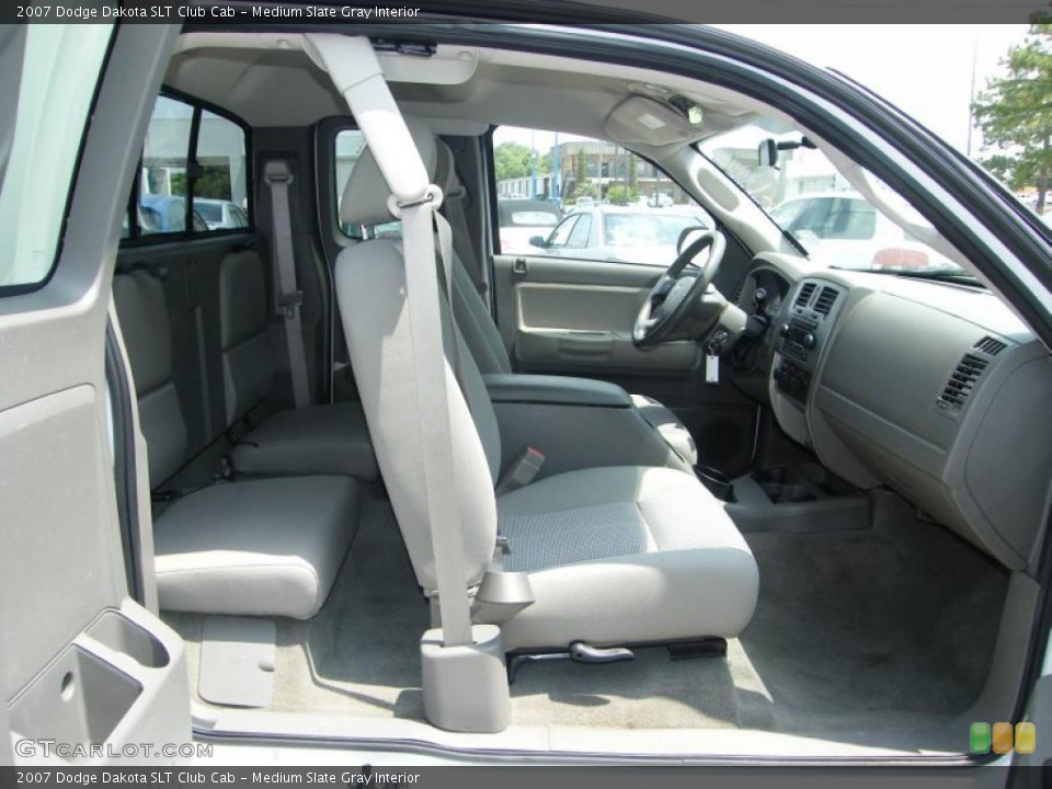 Medium Slate Gray Interior Photo for the 2007 Dodge Dakota SLT Club Cab #38299459