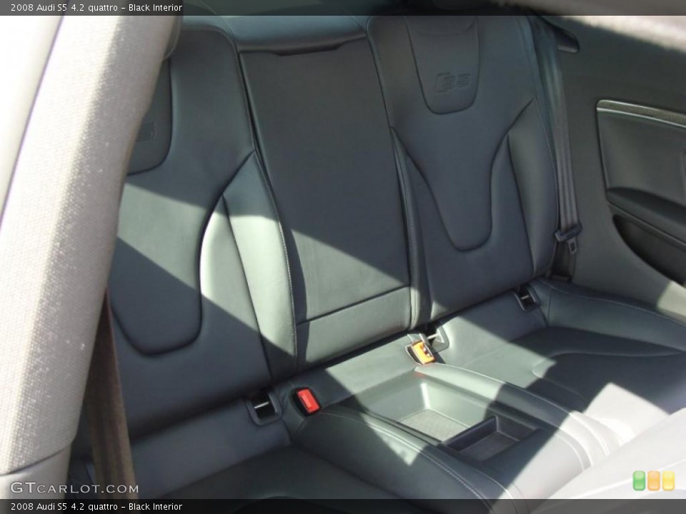 Black Interior Photo for the 2008 Audi S5 4.2 quattro #38299963