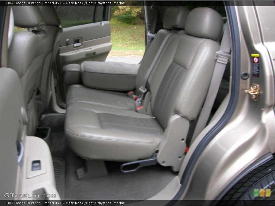 Dark Khaki/Light Graystone Interior Photo for the 2004 Dodge Durango Limited 4x4 #38300323