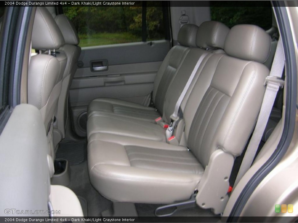 Dark Khaki/Light Graystone Interior Photo for the 2004 Dodge Durango Limited 4x4 #38300355