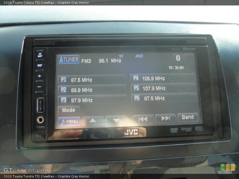 Graphite Gray Interior Navigation for the 2010 Toyota Tundra TSS CrewMax #38304403