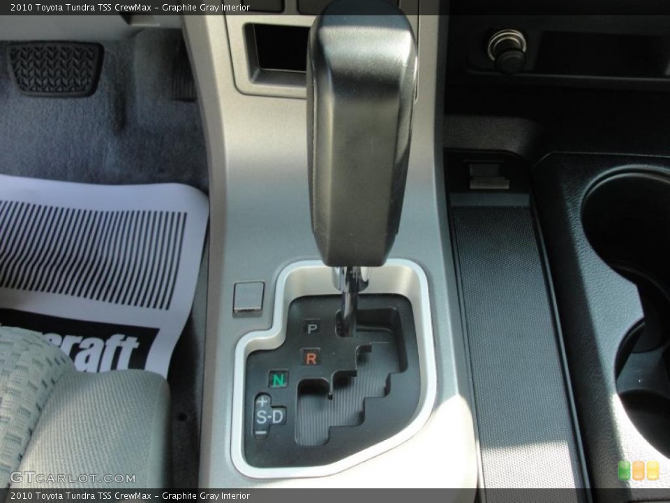 Graphite Gray Interior Transmission for the 2010 Toyota Tundra TSS CrewMax #38304451