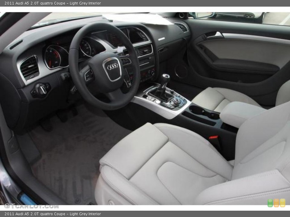 Light Grey Interior Dashboard for the 2011 Audi A5 2.0T quattro Coupe #38305359