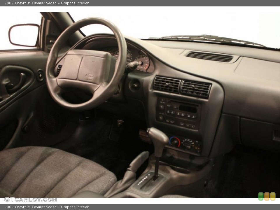 Graphite Interior Dashboard for the 2002 Chevrolet Cavalier Sedan #38305387