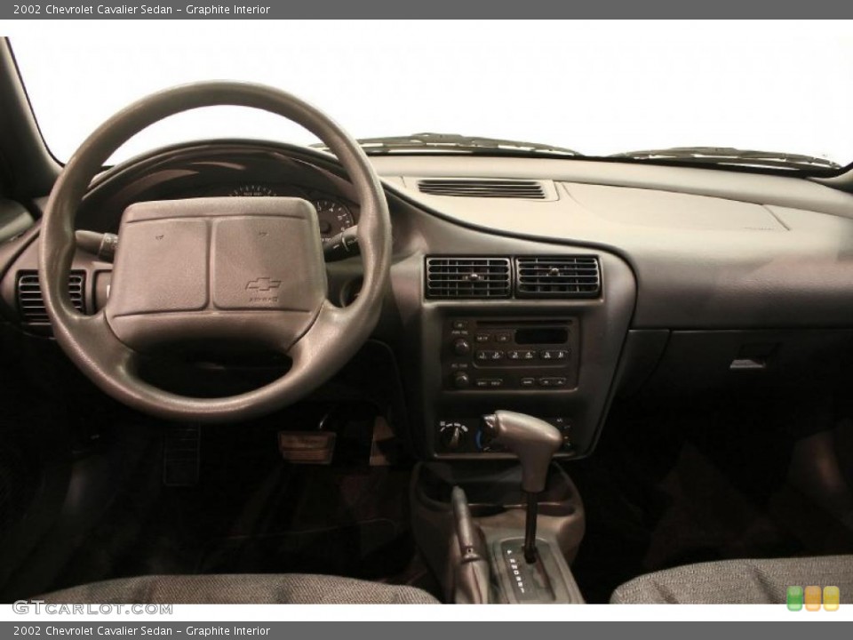 Graphite Interior Dashboard for the 2002 Chevrolet Cavalier Sedan #38305451
