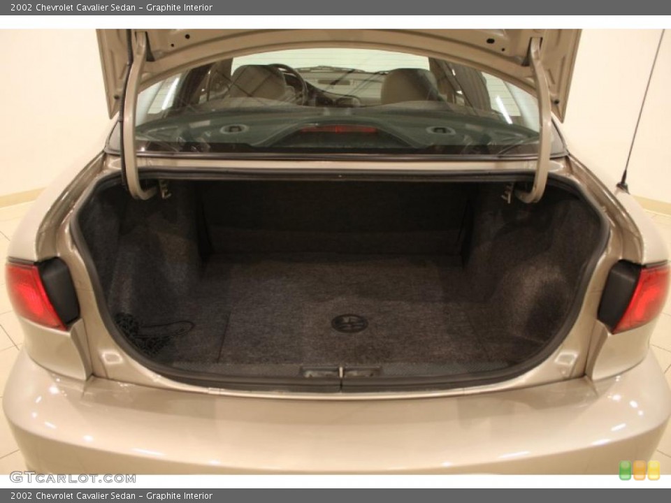 Graphite Interior Trunk for the 2002 Chevrolet Cavalier Sedan #38305459