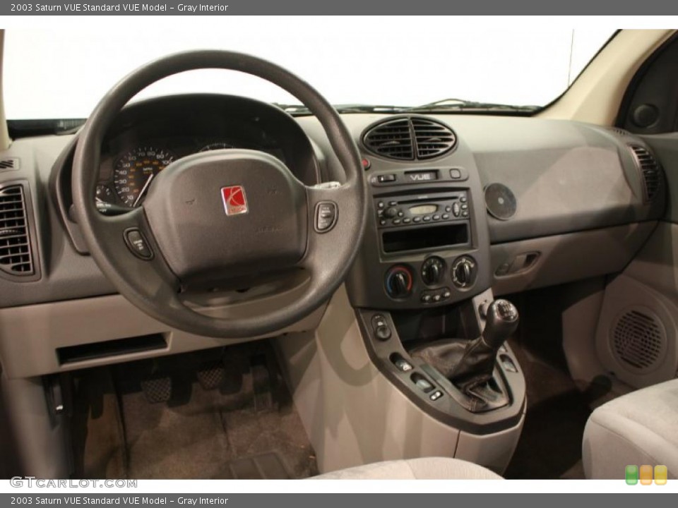Gray Interior Dashboard for the 2003 Saturn VUE  #38305659