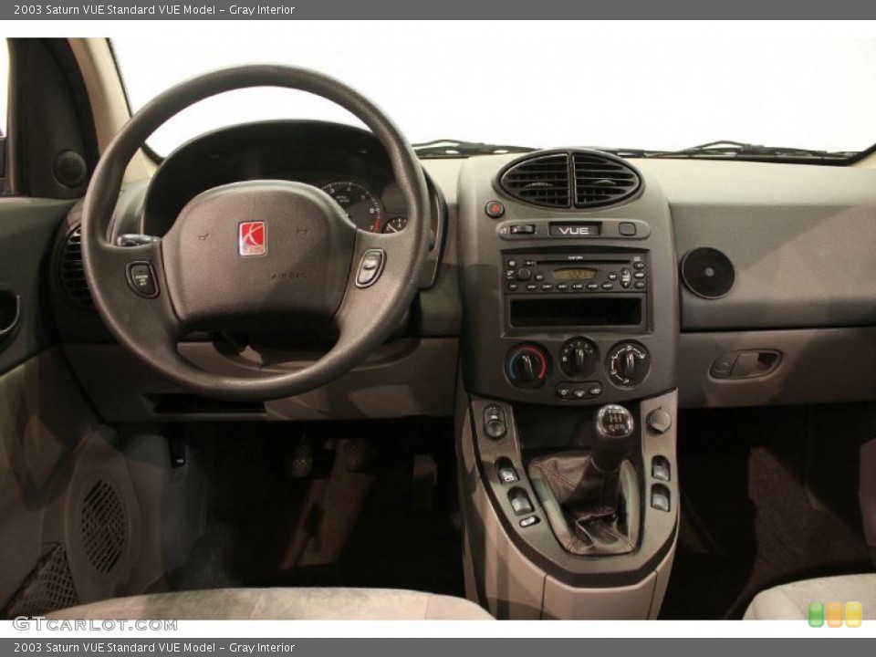 Gray Interior Controls for the 2003 Saturn VUE  #38305815