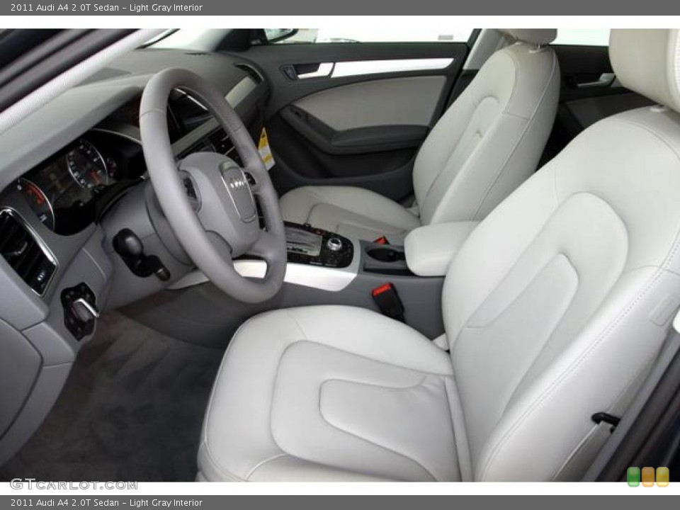 Light Gray Interior Photo for the 2011 Audi A4 2.0T Sedan #38305827