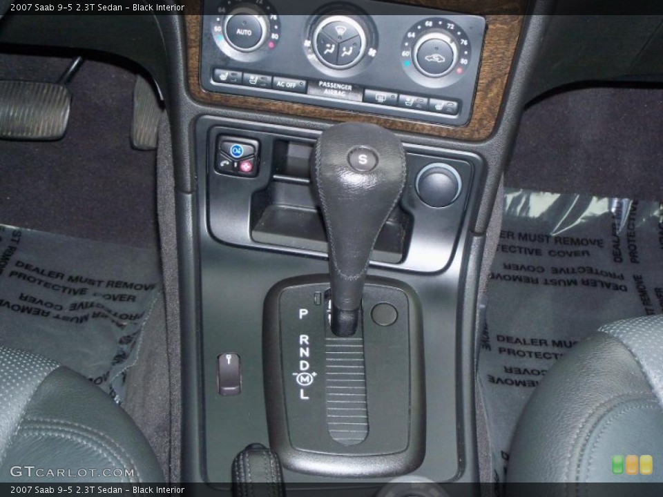 Black Interior Transmission for the 2007 Saab 9-5 2.3T Sedan #38307139