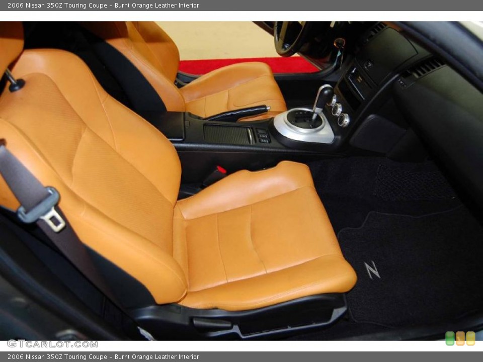 Burnt Orange Leather Interior Photo for the 2006 Nissan 350Z Touring Coupe #38307187