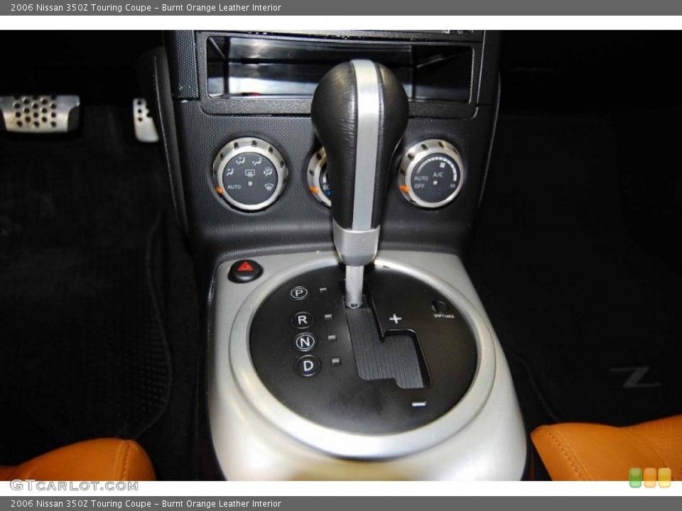 Burnt Orange Leather Interior Transmission for the 2006 Nissan 350Z Touring Coupe #38307219